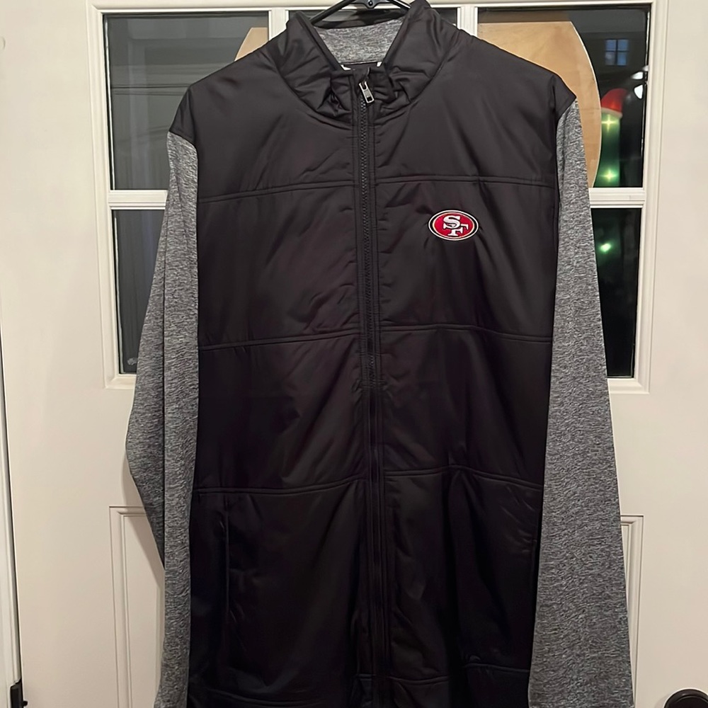 Men’s San Francisco 49ers Cutter & Buck Jacket New
